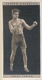 1928 Ogden's Pugilists in Action #16 Frank Fowler Front