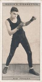 1928 Ogden's Pugilists in Action #17 Kid Froggy Front
