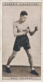1928 Ogden's Pugilists in Action #24 Phil Lolosky Front