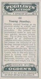 1928 Ogden's Pugilists in Action #44 Young Stanley Back
