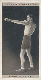 1928 Ogden's Pugilists in Action #44 Young Stanley Front