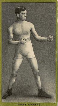 1910 Red Sun Pugilistic Subjects T226 #NNO Tommy O’Keefe Front