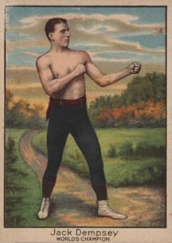 1910 Dixie Queen Prizefighters of the Past and Present T223 #NNO Jack Dempsey Front