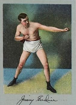 1910 Khedivial / Surbrug Prize Fight Series T225 #NNO Jimmy Gardner Front