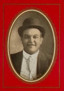 1909 Jeffries' Championship Playing Cards #10C Moran vs. Attell Back