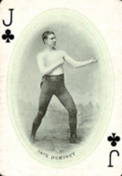 1909 Jeffries' Championship Playing Cards #JC Jack Dempsey Front