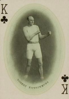 1909 Jeffries' Championship Playing Cards #KC Robert Fitzsimmons Front