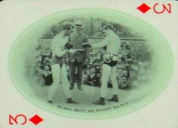 1909 Jeffries' Championship Playing Cards #3D Britt vs. Nelson Front
