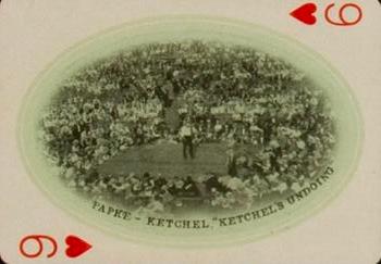 1909 Jeffries' Championship Playing Cards #9H Papke vs. Ketchel Front
