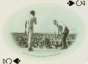1909 Jeffries' Championship Playing Cards #3S Nelson vs. Gans Front