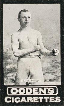 1901 Ogden's Heroes of the Ring #NNO Dick Burge Front