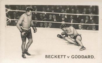 1923 The Rocket Famous Knock-Outs #9 Joe Beckett Vs Frank Goddard 4/14/23 Front