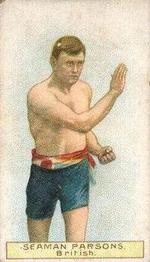 1911 Wills's Boxers (Green Stars & Circle Back) #NNO Seaman Parsons Front