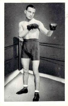 1935 United Tobacco World Famous Boxers #95 Young Johnny Brown Front