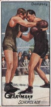 1926 Gartmann Boxing #5 Jack Dempsey Front
