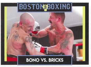 2021 Boston Boxing Promotions #NNO Greg Bono vs Robert Bricks Front