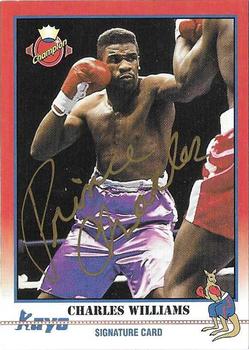 1991 Kayo - Signature Cards #014 Charles Williams Front