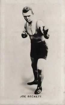 1923 Union Jack Monarchs of the Ring #2 Joe Beckett Front