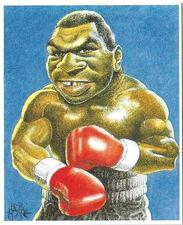 1992 John Brindley Bob Hoare Caricatures #2 Mike Tyson Front