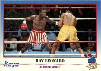 1991 Kayo - Samples #000 Ray Leonard Front