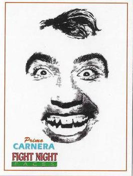 1992 Fight Night Faces #3 Primo Carnera Front