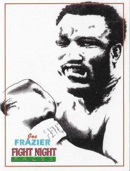 1992 Fight Night Faces #21 Joe Frazier Front