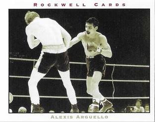 2004 Rockwell Mighty Atoms #6 Alexis Arguello Front