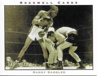 2004 Rockwell Mighty Atoms #7 Sandy Saddler Front