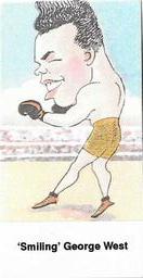 1999 Rowland Boxers Series 1 #3 George West Front