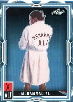 2024 Leaf The Muhammad Ali Legacy Collection - Prismatic Platinum Blue #96 Muhammad Ali Front