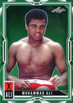 2024 Leaf The Muhammad Ali Legacy Collection - Prismatic Green #48 Muhammad Ali Front