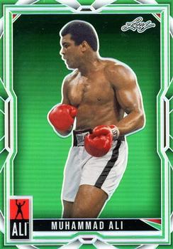 2024 Leaf The Muhammad Ali Legacy Collection - Prismatic Green #71 Muhammad Ali Front