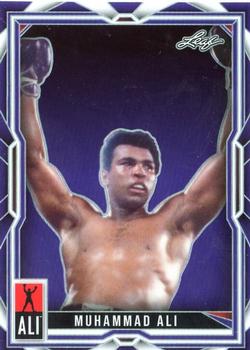 2024 Leaf The Muhammad Ali Legacy Collection - Prismatic Purple #100 Muhammad Ali Front