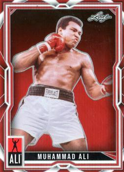 2024 Leaf The Muhammad Ali Legacy Collection - Prismatic Red #39 Muhammad Ali Front