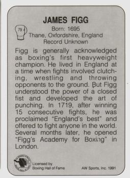 1991 All World #79 James Figg Back