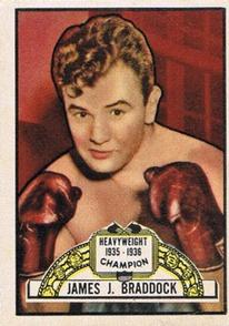 1951 Topps Ringside #24 James Braddock Front