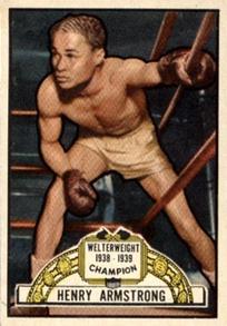 1951 Topps Ringside #2 Henry Armstrong Front