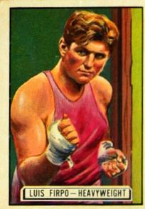 1951 Topps Ringside #66 Luis Firpo Front