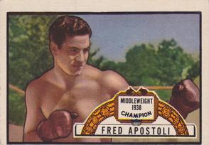 1951 Topps Ringside #83 Fred Apostoli Front