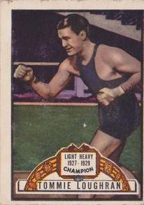 1951 Topps Ringside #87 Tommy Loughran Front