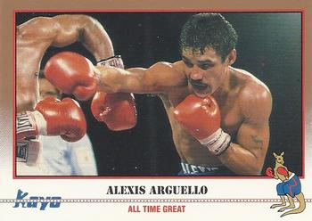 1991 Kayo #114 Alexis Arguello Front