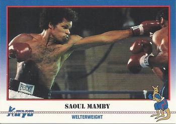 1991 Kayo #173 Saoul Mamby Front