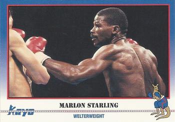 1991 Kayo #195 Marlon Starling Front