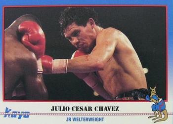 1991 Kayo #216 Julio Cesar Chavez Front