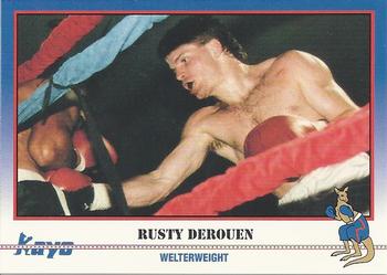 1991 Kayo #217 Rusty DeRouen Front