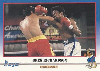 1991 Kayo #232 Greg Richardson Front