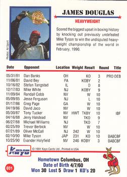 1991 Kayo #031 James Douglas Back