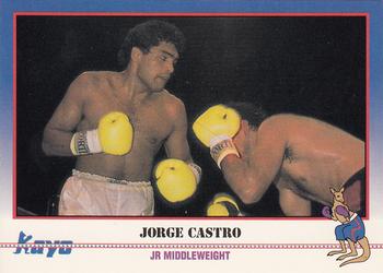 1991 Kayo #043 Jorge Castro Front