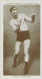 1938 Churchman's Boxing Personalities #12 Jack Dempsey Front