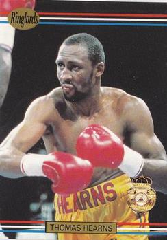 1991 Ringlords #17 Thomas Hearns Front